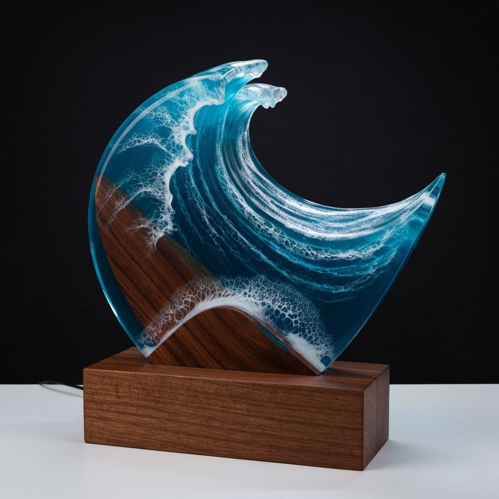 Ocean Waves Sculpture